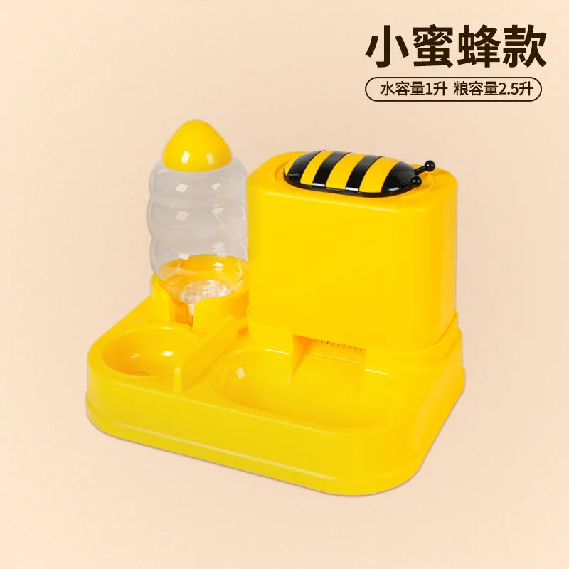 New Automatic Feeding and Watering Device Dog Bowl