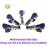 Multi-Function Veterinary ECG Clip EKG Clamp Electrodes