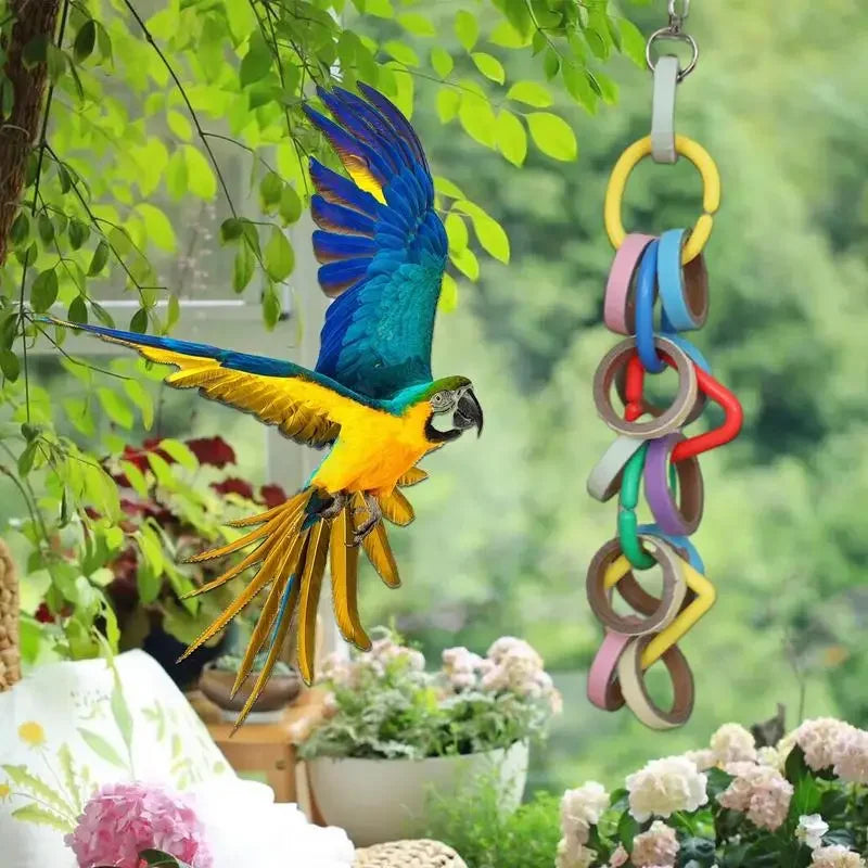Bird Toys For Parrots For Large Birds With