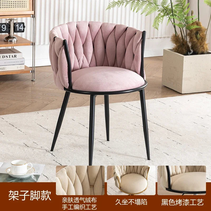 Adjustable Swivel Makeup Chair Living Room Dining Chair