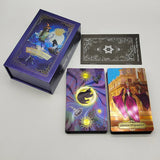 Fancy Design Gold Foil Tarot Cards Mysterious Witch