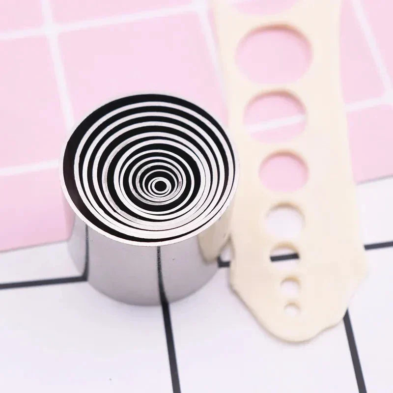 Stainless Steel Round Polymer Clay Cutting Mould Soft