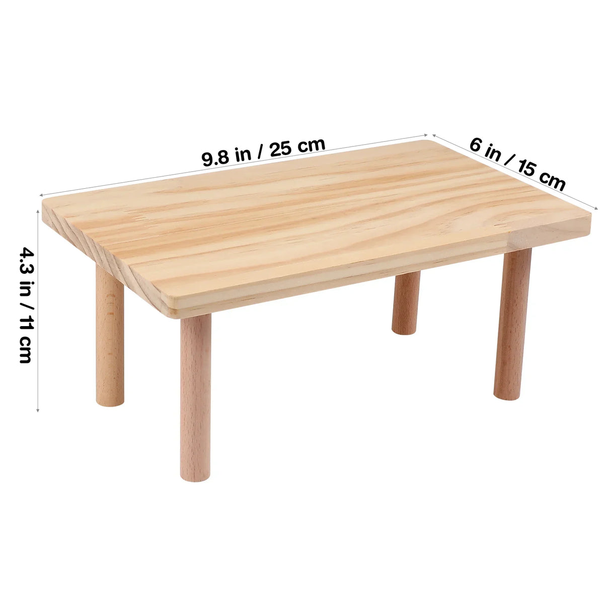 Hamster Play Wooden Platform Small Pet Playing Stand