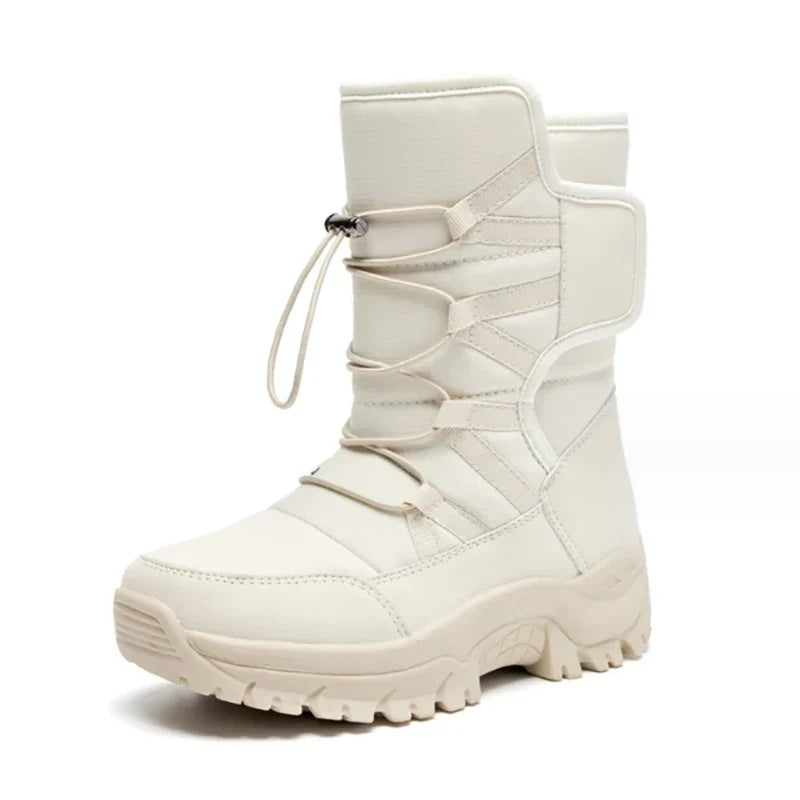 Women Snow Boots Platform Winter Boots Thick Plush