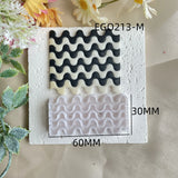 Checkerboard Polymer Clay Molds Clay Strip Cutter DIY