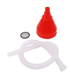 Refueling Funnel with Filter Motorcycle Refuel Gasoline Engine