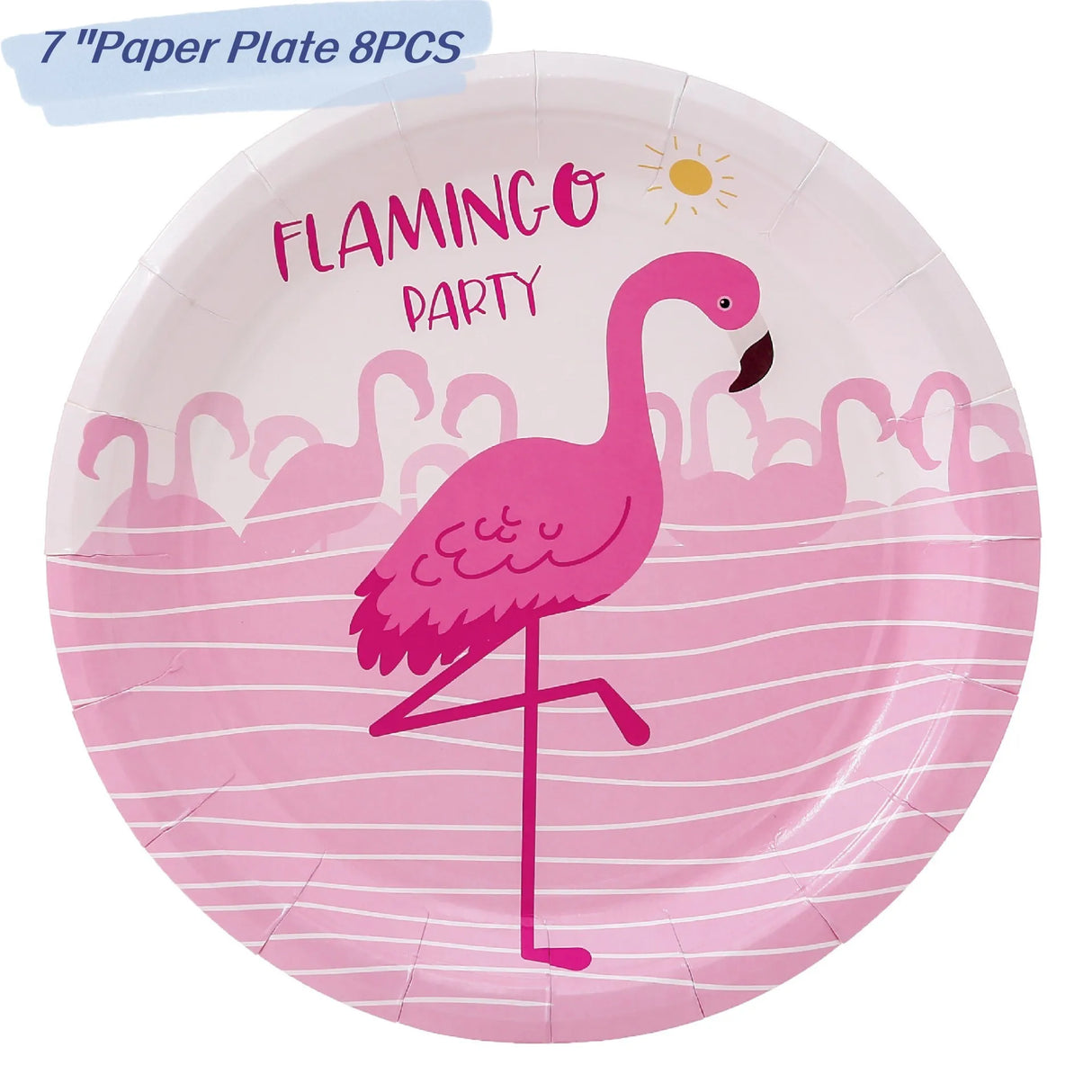 Flamingo Tableware for Birthday Decoration,Knife,Fork and Spoon,Dinner Set,Disposable