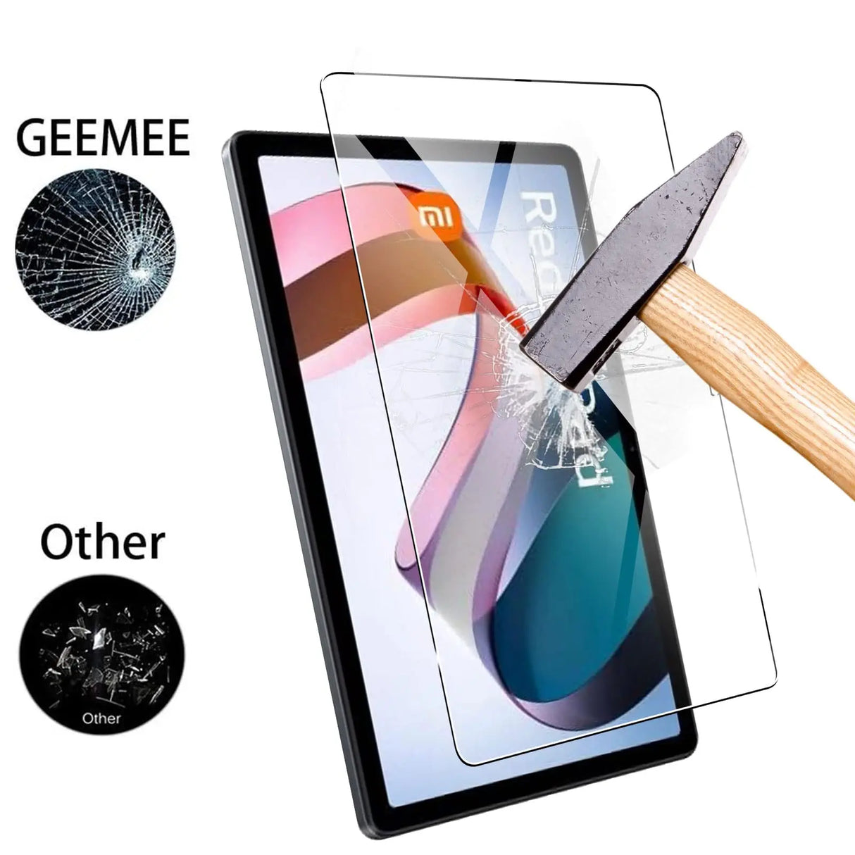 3Pcs Tempered Glass Cover For Xiaomi Mi Pad