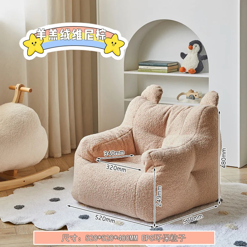 Adorable Modern Children's Cartoon Sofa Mini Casual Reading