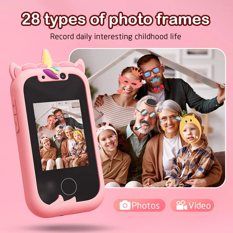 Kids Smart Phone Toys for Girls Unicorns Gifts