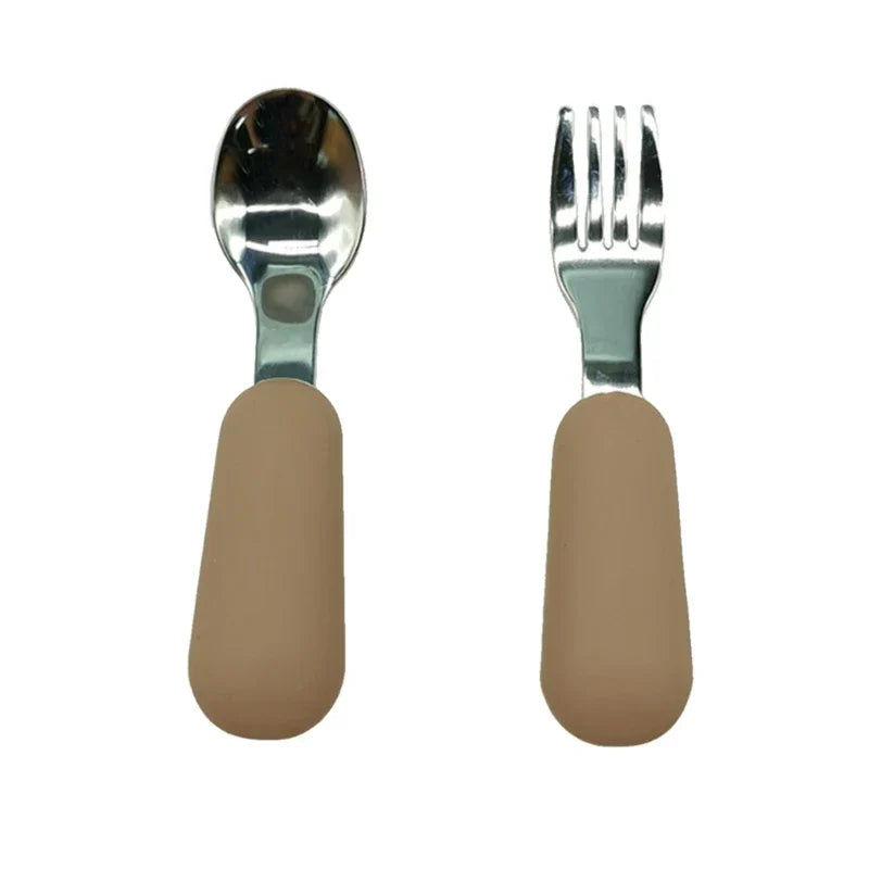Baby Gadgets Tableware Set Children Utensil Stainless Steel