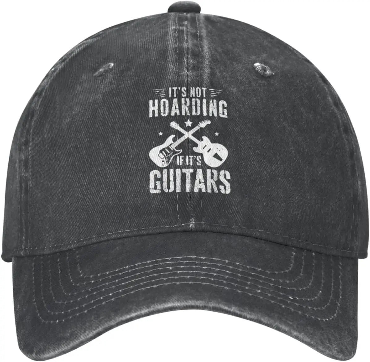 Guitar Lovers Hat It's Not Hoarding If It's