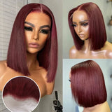 Wear Go Glueless Wig 99J Burgundy Short Bob