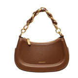 Simple Versatile Bag for Women's 2024 New Solid