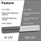TPU Photochromic Headlight Protection Film PPF Paint Protection