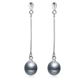 Trendy Natural Freshwater Long Pearl Earrings For Women,fashion