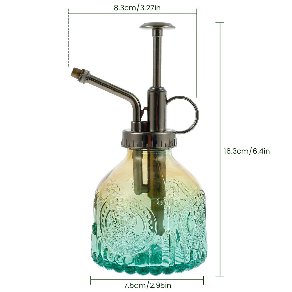 Plants Watering Can Vintage Glass Plant Mister Spray
