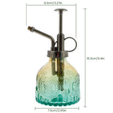 Plants Watering Can Vintage Glass Plant Mister Spray