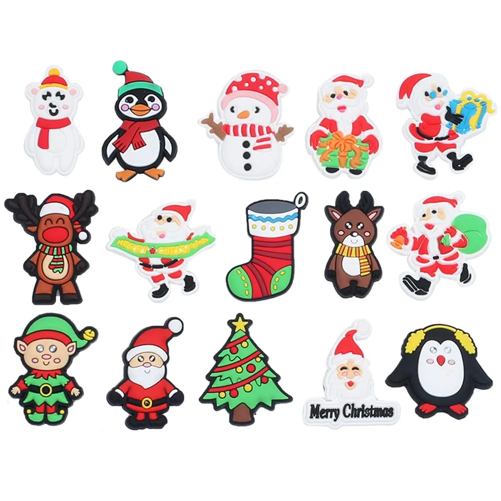 Cute DIY 920PcsSets Disney Christmas Collection Charms Shoe