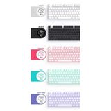 104 Keys Keycaps ABS Silicone Backlights Cap Set