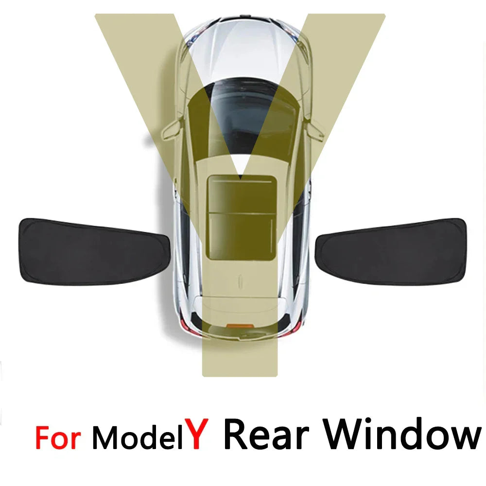 Car Side Window Sunshade Front Rear Windshield Privacy