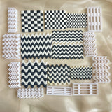 Checkerboard Polymer Clay Molds Clay Strip Cutter DIY