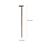 Wood Gifts Threesection Crutches Mountaineering Walking Stick Old