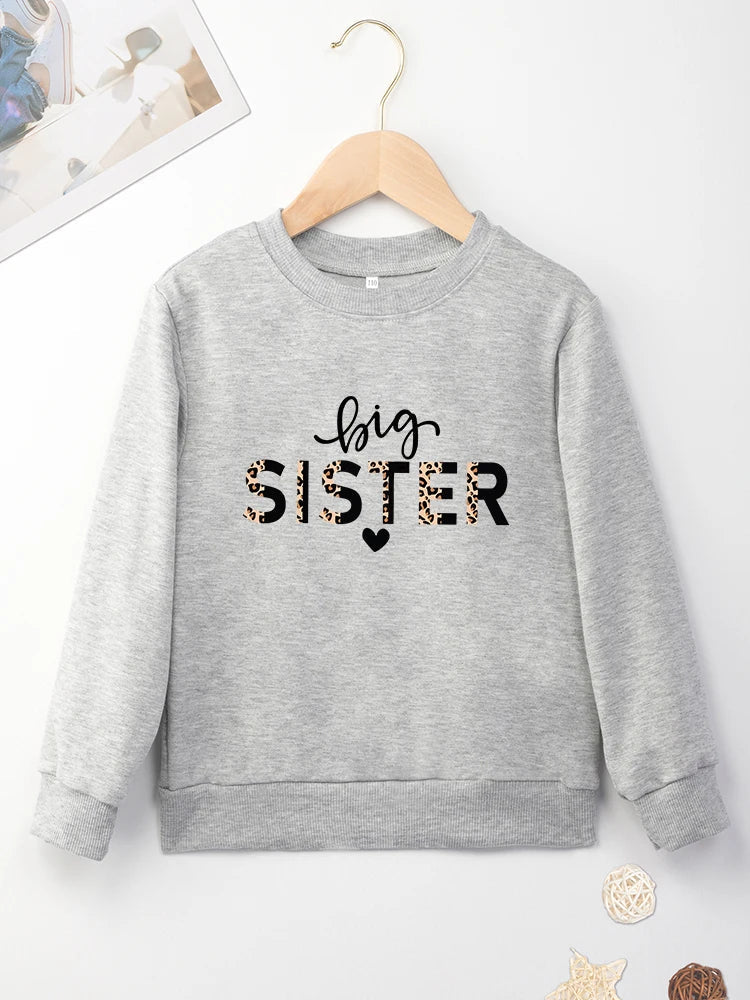 Blue Sweatshirt Kids Comfy Four SeaosnsHot Sell Print