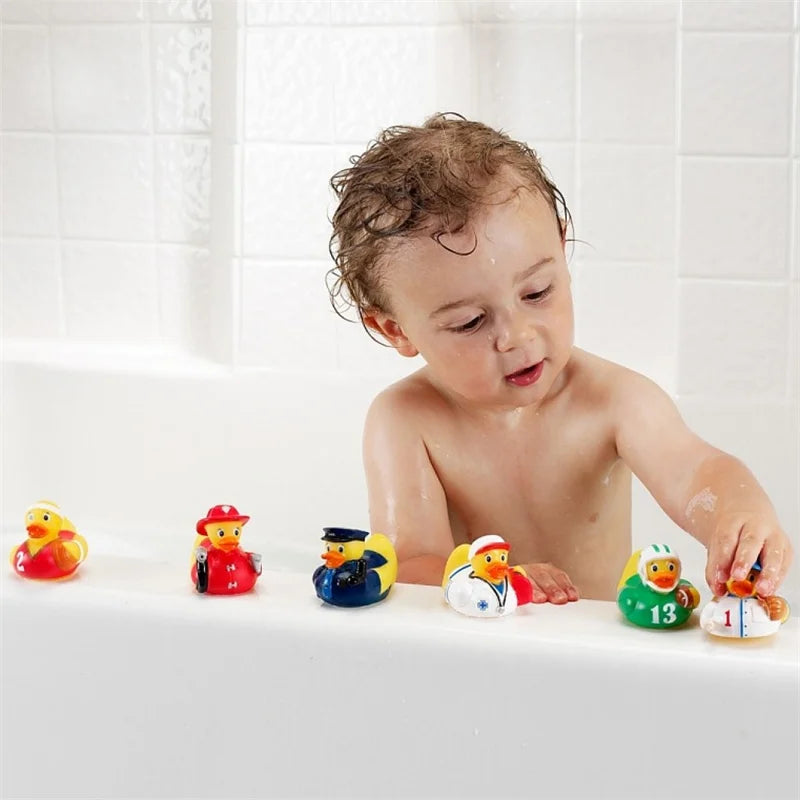 1pcs Rubber Ducks Baby Bath Toys Kids Shower