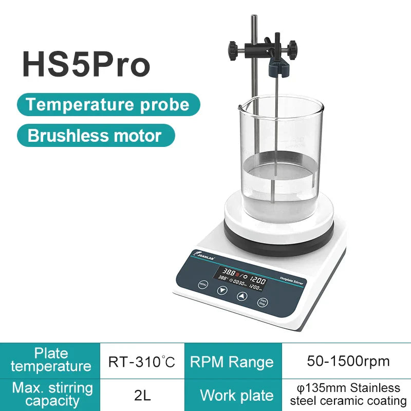 JOANLAB Magnetic Stirrer With Heating Stirrer Laboratory Thermostatic