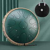 Hluru 15 Notes Glucophone Steel Tongue Drum 13