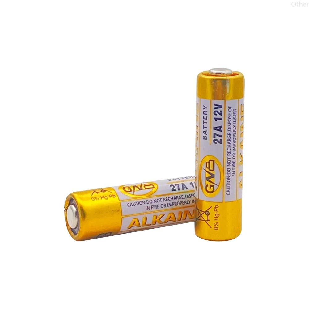 5PCS 12V 27A Dry Alkaline Battery for Doorbell,walkman,Car