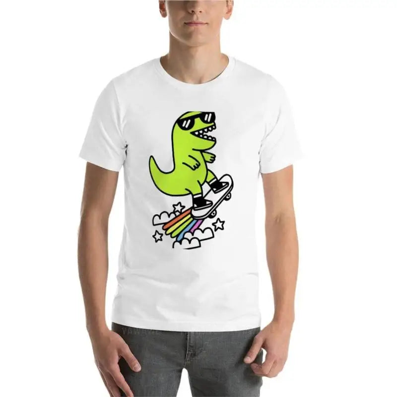 men brand t-shirts Rad Rex T-Shirt plain t-shirt