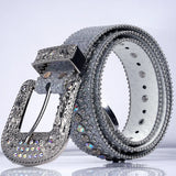 Women's Jeans Rhinestone Large Size Belt Men's Belt