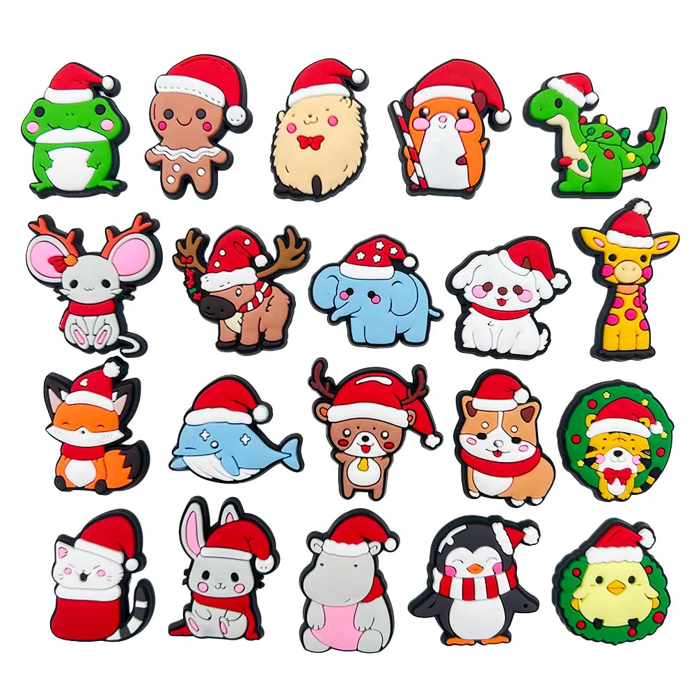 Cute DIY 920PcsSets Disney Christmas Collection Charms Shoe