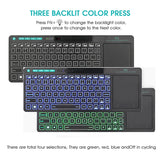 Rii K18Plus/K18S 2.4G Wireless Keyboard with Touchpad Mouse