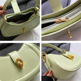 Toptrends Saddle Small Underarm Shoulder Cossbody Bags For