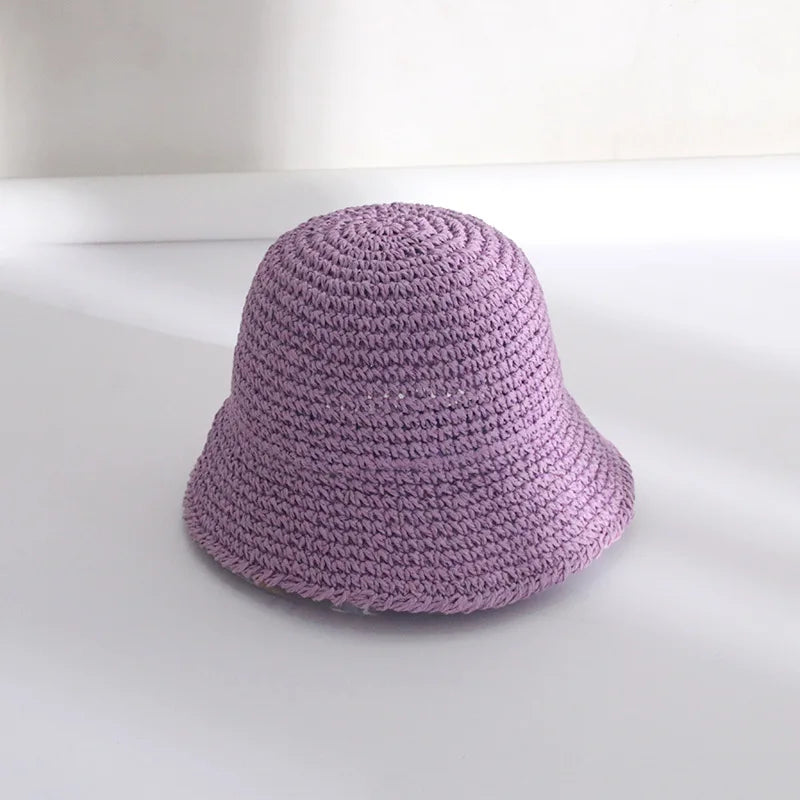 Korean Version Of Women Straw Hat Summer Breathable