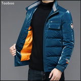2022 Warm Thick Parka Men's winter jacket Casual