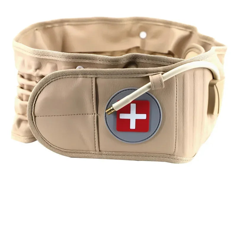 1pcs Lumbar Waist Air Traction Decompression Back Belt