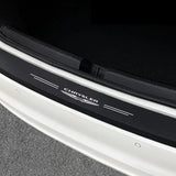 Car Door Sill Protector Carbon Fiber Threshold Decals
