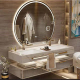 Modern Slate Bathroom Cabinet with Smart Mirror Ceramic