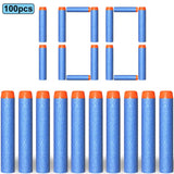 7.2cm 50/100pcs For Nerf Soft Bullets Darts Round