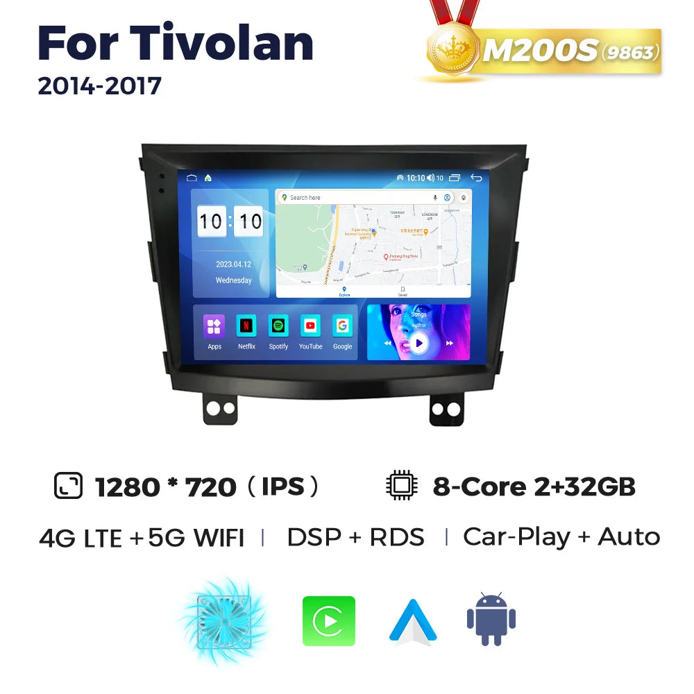 NaviFly 7862S Android All In One For SsangYong