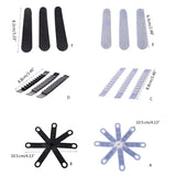 Pack of 100 Convenient Covers Hanger Antislip Strips
