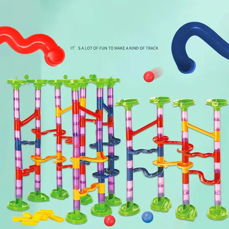 Marble Slide Toys Marble Run Race Track Building