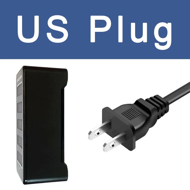 USB Charger 10 15 20 25 30 Ports