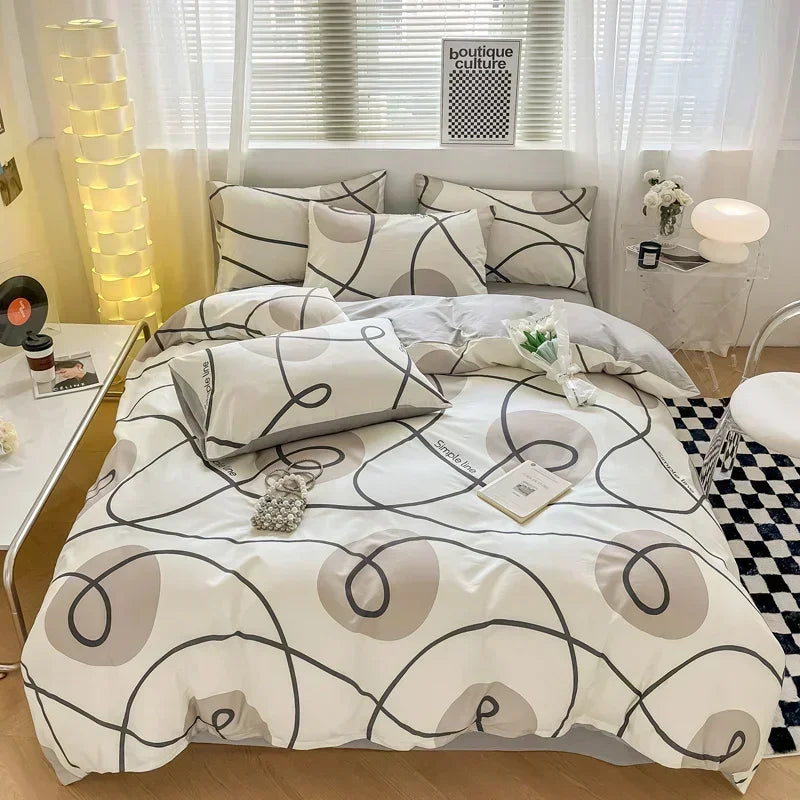 High-quality Home Pure Cotton Bedding Set 100% Cotton