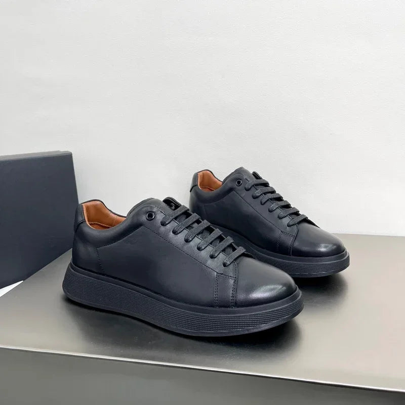 2022 Luxury Men's Sports Shoes – Calf Leather Details