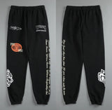 DARC Wolves Joggers Street Pants Casual Warm Oversize